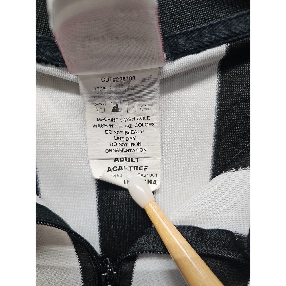 Rawlings Men Black Vtg Refere Official Jersey Shirt Basketball Football Hockey M - Picture 8 of 13